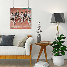 Плакат "TXT, Tomorrow X Together", 60×60см, фото 5