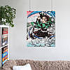 Плакат "Вбивця демонів, Demon Slayer: Kimetsu no Yaiba", 60×48см, фото 7