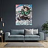 Плакат "Вбивця демонів, Demon Slayer: Kimetsu no Yaiba", 60×48см, фото 8