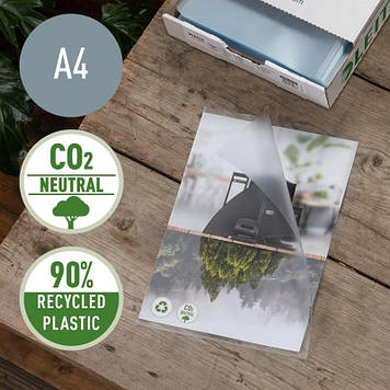 Папка-куточок прозора матова А4 формат 140 мкм Leitz