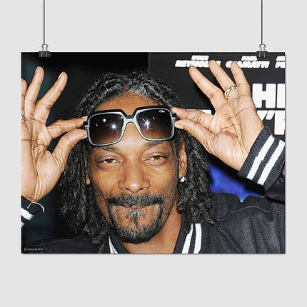 Плакат "Снуп Доґґ, Snoop Dog", 46×60см, фото 1