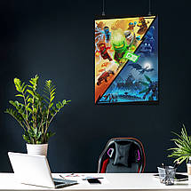 Плакат "Ніндзяго, Ninjago", 60×43см, фото 4