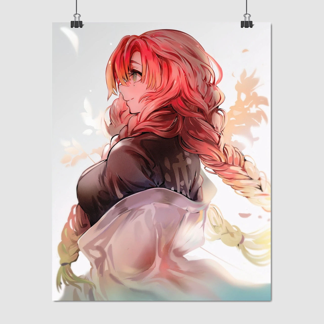 Плакат "Вбивця демонів, Demon Slayer: Kimetsu no Yaiba", 60×47см