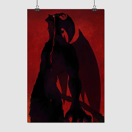 Плакат "Девілмен: Плакса, DEVILMAN crybaby", 60×41см, фото 1