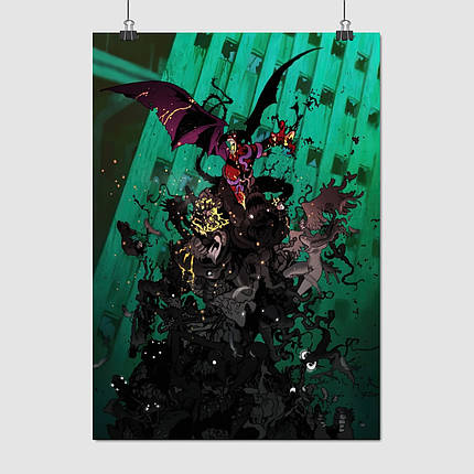 Плакат "Девілмен: Плакса, DEVILMAN crybaby", 60×42см, фото 1