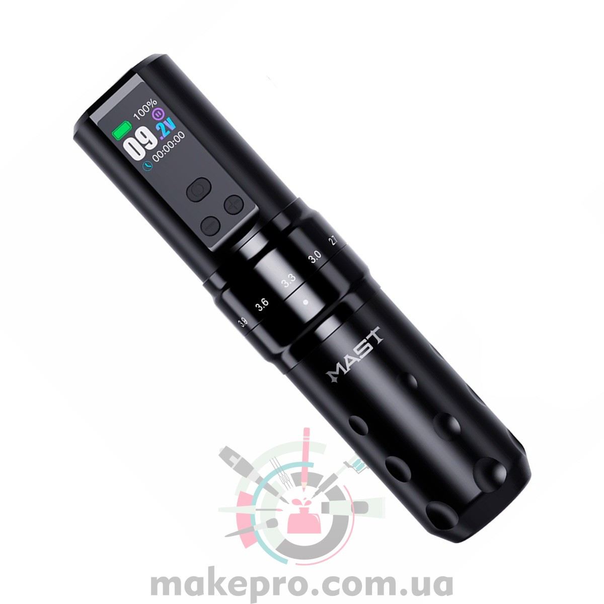 Бездротова тату машинка Dragonhawk MAST Fold 2 PRO (Black)