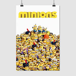 Плакат "Посіпаки, Minions", 60×40см