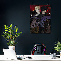 Плакат "Девілмен: Плакса, DEVILMAN crybaby", 60×43см, фото 4