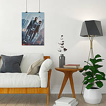 Плакат "TEHƎꓕ, Tenet (2020)", 60×41см, фото 4