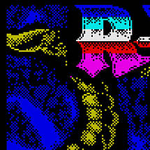 Плакат "R-Type (1988), pixelart", 45×60см, фото 2