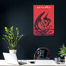 Плакат "Девілмен: Плакса, DEVILMAN crybaby", 60×40см, фото 4