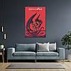Плакат "Девілмен: Плакса, DEVILMAN crybaby", 60×40см, фото 8