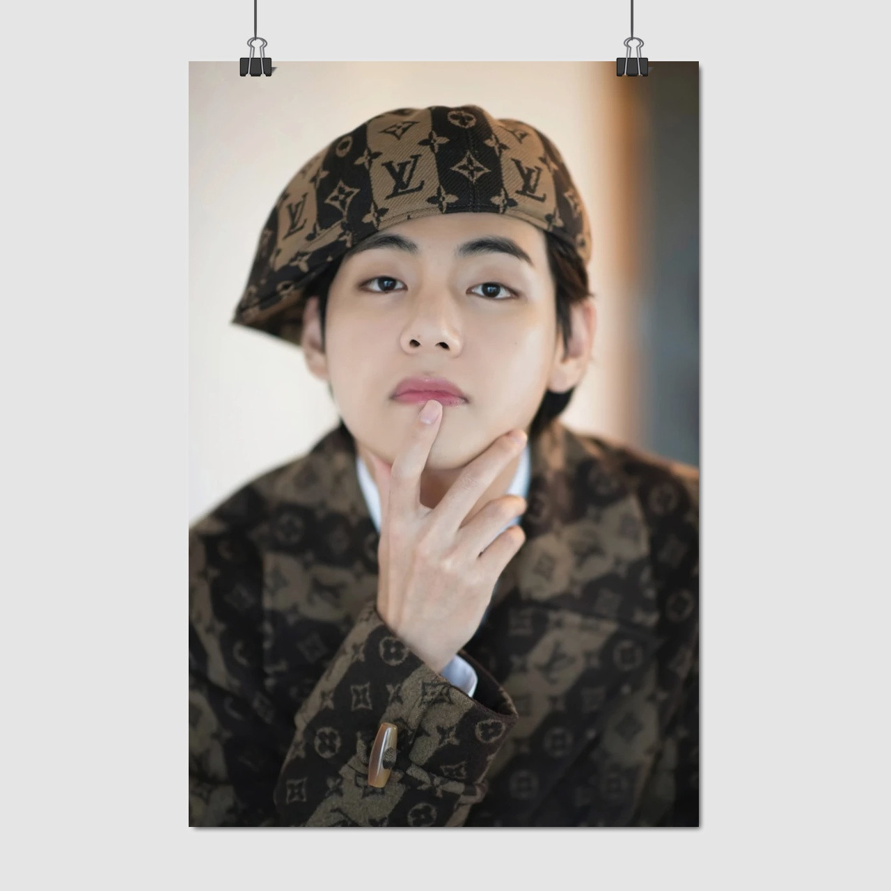 Плакат "БТС, Кім Техьон, Ві, Bangtan Boys, BTS, Kim Taehyung", 60×40см
