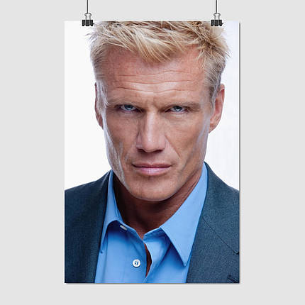 Плакат "Дольф Лундгрен, Dolph Lundgren", 60×40см, фото 1