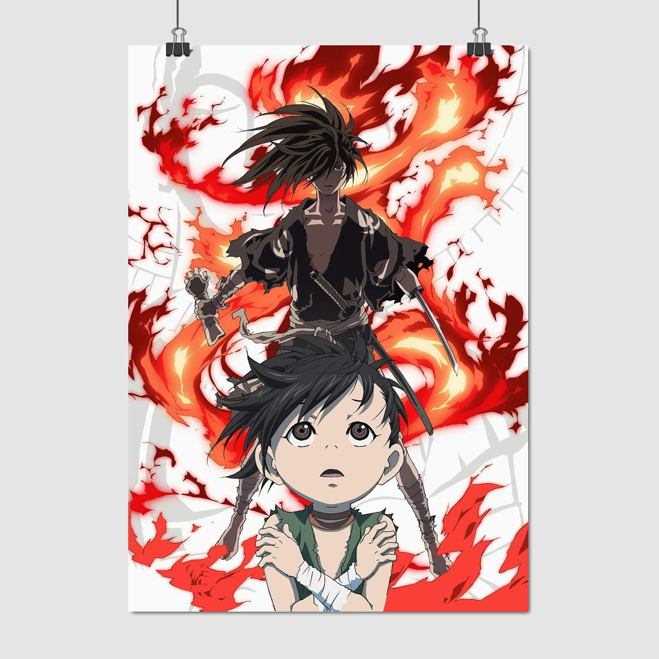 Плакат "Дороро, Dororo", 60×43см