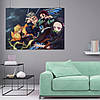 Плакат "Вбивця демонів, Demon Slayer: Kimetsu no Yaiba", 43×60см, фото 9