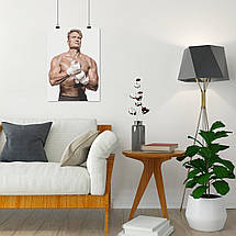 Плакат "Дольф Лундгрен, бодібілдер, Dolph Lundgren", 60×43см, фото 4