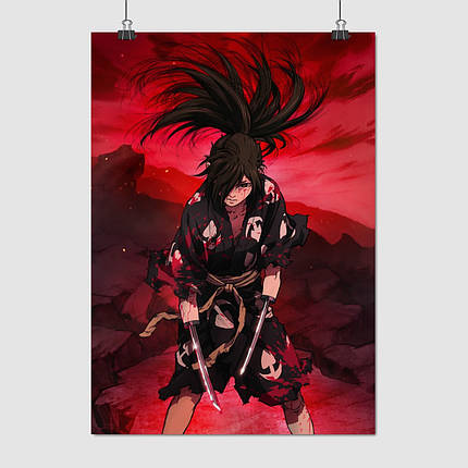 Плакат "Дороро, Dororo", 60×43см, фото 1