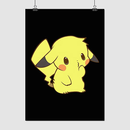 Плакат "Покемон Пікачу, Pokemon Pikachu", 60×43см, фото 1