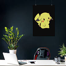 Плакат "Покемон Пікачу, Pokemon Pikachu", 60×43см, фото 4