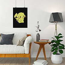 Плакат "Покемон Пікачу, Pokemon Pikachu", 60×43см, фото 5