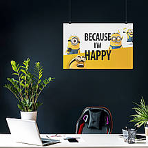 Плакат "Посіпаки, Minions", 39×60см, фото 3