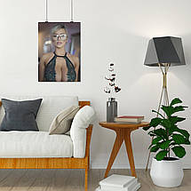 Плакат "Ліндсі Пелас у окулярах", 60×43см, фото 4