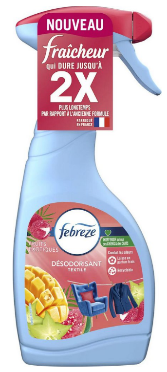 Освіжувач текстилю Febreze екзотичні фрукти 500 мл 8006540897478