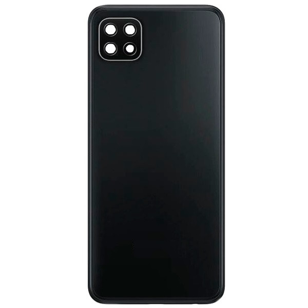 Задня кришка Samsung A226 Galaxy A22 5G сіра, оригінал PRC + скло камери