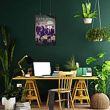 Плакат "Молоді монархи, Young Royals", 60×40см, фото 5