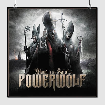 Плакат "Powerwolf", 60×60см, фото 1