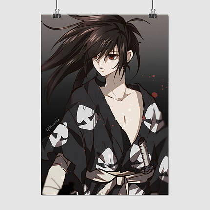 Плакат "Дороро, Dororo", 60×43см, фото 1