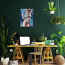 Плакат "Ельза, Крижане серце, Frozen", 60×43см, фото 5