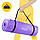 Килимок (мат) спортивний 4FIZJO NBR 180 x 60 x 1 см для йоги та фітнесу Violet (P-5907222931530), фото 7