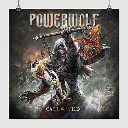 Плакат "Powerwolf", 60×60см, фото 1