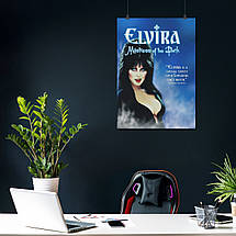 Плакат "Ельвіра — володарка темряви, Elvira: Mistress Of The Dark (1988)", 60×43см, фото 4