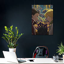 Плакат "Сім смертних гріхів, Nanatsu no Taizai", 60×43см, фото 4