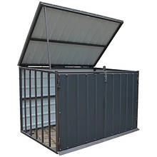 Вуличний бокс 70х110х70 см будка для захисту генератора