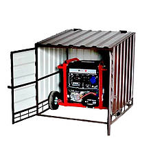 Вуличний кожух 80х60х70 см бокс для захисту генератора