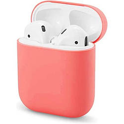 Силіконовий чохол Apple AirPods Світло-червоний