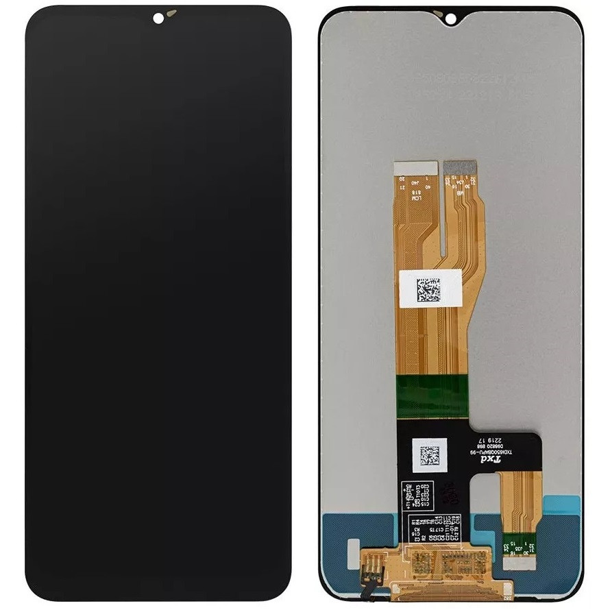 Дисплей Realme C30 /C30s /C33 /Narzo 50i Prime чорний, фото 1