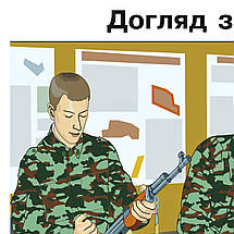 Плакат "Догляд за зброєю і її зберігання", 41×60см, фото 3