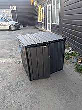 Бокс для генератора, з шумоізоляцією та вентиторами, 70х110х70см