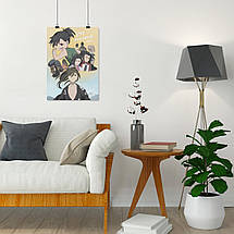 Плакат "Дороро, Dororo", 60×43см, фото 5