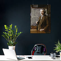 Плакат "Альберт Ейнштейн, Albert Einstein", 60×43см, фото 3