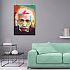 Плакат "Альберт Ейнштейн, поп-арт, Albert Einstein", 60×43см, фото 8