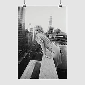 Плакат "Мерилін Монро, Marilyn Monroe", 60×40см