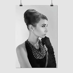 Плакат "Одрі Хепберн, Audrey Hepburn", 60×40см