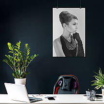 Плакат "Одрі Хепберн, Audrey Hepburn", 60×40см, фото 3