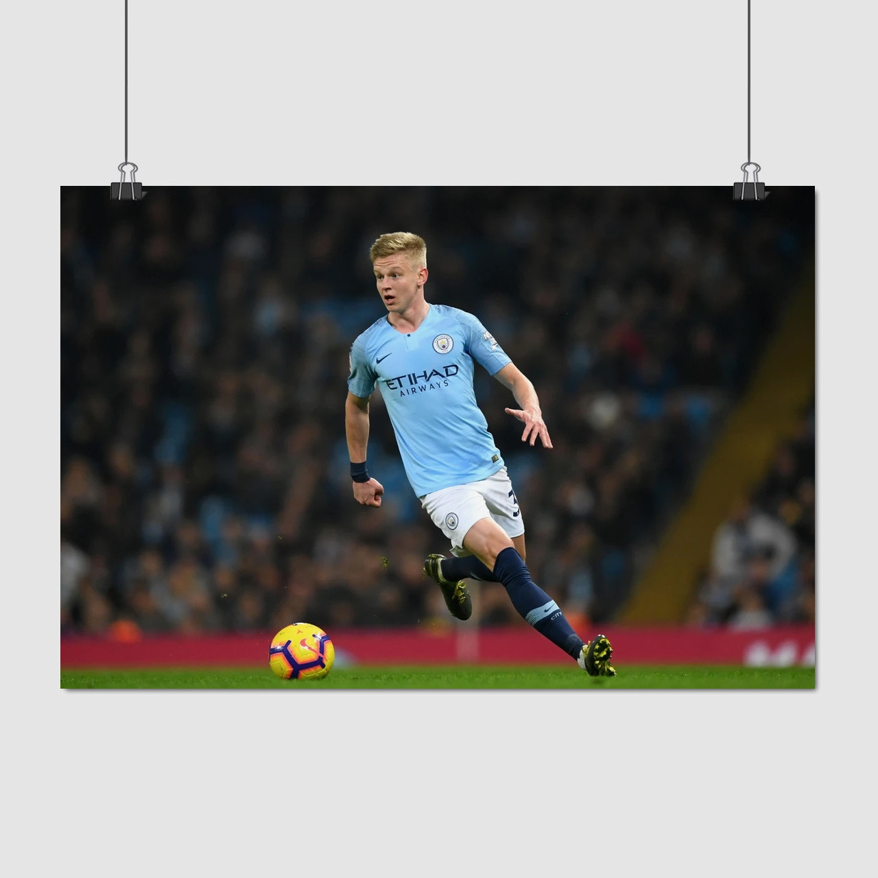 Плакат "Зінченко Олександр, футболіст", 40×60см